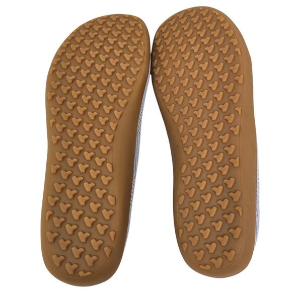 Comfort & Soft Gray Stretch Material Gray Women's Flat Shoes 10 - Picture 3 of 5